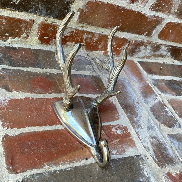 Cast Aluminum Antler Trophy Wall Hook - Picture 9 of 12